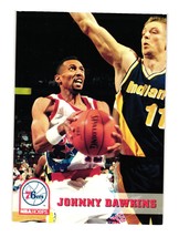 1993 Hoops #162 Johnny Dawkins Philadelphia 76ers - £3.19 GBP