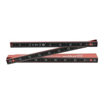 Wiha Composite 2 Meter Folding Ruler - Metric/Inch - $1,094.91 MXN
