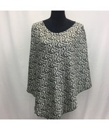 Carol Rose Womans One Size Black &amp; White Zebra Print Shirt - $16.03 CAD