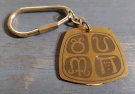 Vintage Brass Perpetual Calendar 1976-2003 Keychain Zodiac 27 Years - $23.22