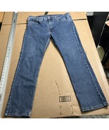 Levi&#39;s Vintage Blue Slim Fit 36x30 Jeans, Men&#39;s Straight Outdoor Workwea... - $18.80