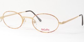 NIGURA N 0474B Oro / Otros Único Raro Gafas Marco 49-21-140mm - £37.37 GBP