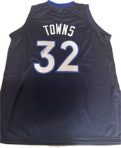 Karl Anthony Towns Signed Jersey PSA/DNA Minnesota Timberwolves Autographed - £197.51 GBP