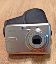 Vintage Revue DC 800 Digital Camera Silver TESTED - £27.37 GBP
