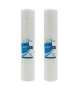 Pack of 2-1 Micron 20&quot; Full Flow String Wound Sediment Water Filter Cart... - $845.83 MXN