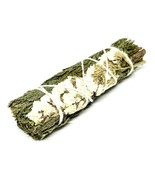 5 Inch Cedar With White Sinuata ~ Smudging Incense For Smoke Cleansing - £6.29 GBP