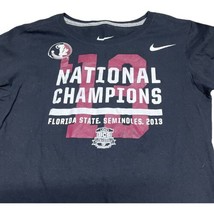 Nike Florida State Seminoles 2013 FSU National Champs Tee Small Slim Football - $22.90