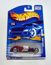 Hot Wheels Saltflat Racer #238 Red Die-Cast Car 2002 - £1.73 GBP
