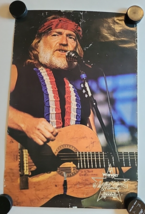 Willie Nelson &amp; Family Tour &#39;86 Wrangler Jeans Poster 22&quot; x 34&quot; - £27.13 GBP