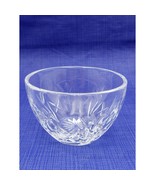 Waterford Crystal Finger Bowl Open Sugar, Sauce Bowl Clear Cut Glass 4&quot; Vtg - $628.11 MXN