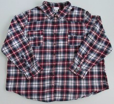 Jaclyn Smith Women&#39;s Studded Cotton Flannel Shirt Size 3X - £11.85 GBP