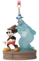 Disney Parks Mickey &amp; Ghost Light-Up Christmas Ornament NEW - $45.99