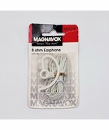 VINTAGE Magnavox Radio Mono Earphone 12ft Cord 8 ohm Headphone Plug - New Old - $15.10