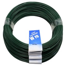 16 WG x 50&#39; Coils Green Vinyl Clothesline Wire (10 pcs.) - £25.58 GBP