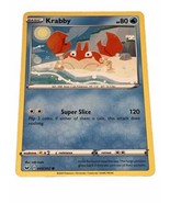 Pokemon TCG Krabby Sword &amp; Shield 43/202 Common Mint - $1.33 CAD