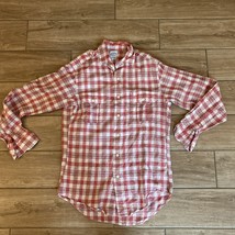 Brooks Brothers 1818 Men&#39;s 100% Linen Button-Down Plaid Size Small Slim Fit - $743.81 MXN