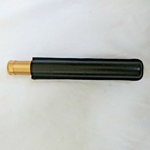 Cigar Classics | Travel Humidor Tube | Alum with Black Leather Holding Case - $95.00