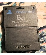 Sony PlayStation 2 8MB Memory Card Magic Gate  - $184.10 MXN