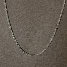 Collier femme chaîne Spiga or blanc 14 carats 15,59 pouces de largeur 1,12 mm - £208.18 GBP