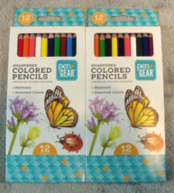 Pen+Gear Colored Pencils Kids 12 Count (Pack of 2), Multicolor New - £6.59 GBP