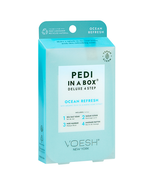 Voesh Pedi In A Box Deluxe 4 Step Pedicure - Ocean Refresh - $16.23 CAD
