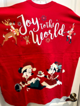 Disney Parks Mickey Very Merry Christmas Party Spirit Jersey XXL 2023 NW... - $123.74