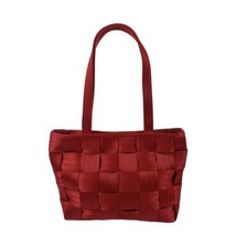 Harveys Original Seatbelt Bag Red Festive Satchel Handbag Christmas - $142.02