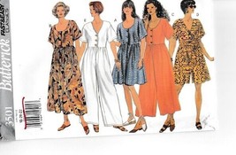 Vintage Butterick Pattern Classics 3501 Dress Jumpsuit Size 18-20-22 Unc... - $12.82
