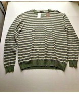 Altea Linen/Cotton Lightweight Crew Neck Sweater Multicolor 1951128 SS19... - $96.63 CAD