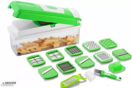 14_in_1_green amazing chopper kitchen use items - $30.35