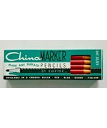 Vintage Sealed Pack Empire Pencil Company China Marker Red 12 Pack NOS  F12 - £23.04 GBP