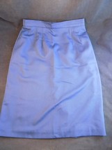 WOMENS SKIRT BLUE Size Petite 10 Zip Back by WORTHINGTON Ladies Skirt - $12.86