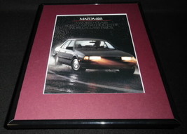 1987 Mazda 626 Framed 11x14 ORIGINAL Vintage Advertisement - $34.64