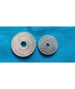 Transport token 10 and 5 pence of Concessionary Transport Solutions. fro... - $472.40 MXN