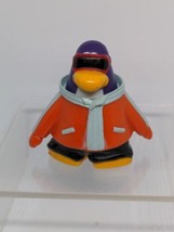 Disney Jakks Club Penguin 2&quot; Figure Moveable Neck  and Waist  Purple Head  - £6.85 GBP