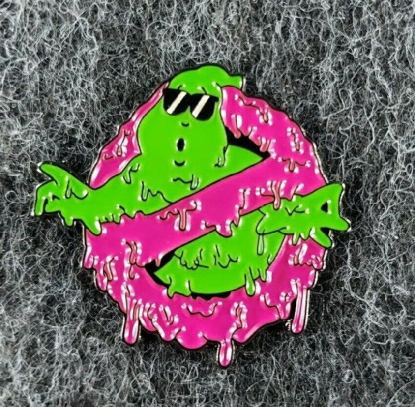 Ghostbusters Slime Drip Logo Enamel Hat Pin Lapel Badge - $10.45