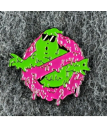 Ghostbusters Slime Drip Logo Enamel Hat Pin Lapel Badge - $198.62 MXN