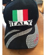 Baseball Hat Italy  Old Style Brim Back Adjustable hook and snap  Closure - £6.37 GBP