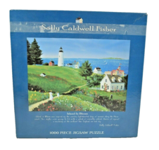 Ceaco Island in Bloom by Sally Caldwell Fisher 1000 Piece Jigsaw Puzzle New - $20.17