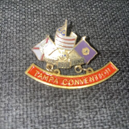 Lion&#39;s Club Tampa Florida Convention 1979 Lapel Pin - $2.99