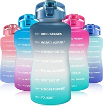 128oz Leak Proof Gallon Water Bottle with Removable Straw Handle BPA Fre... - $40.23