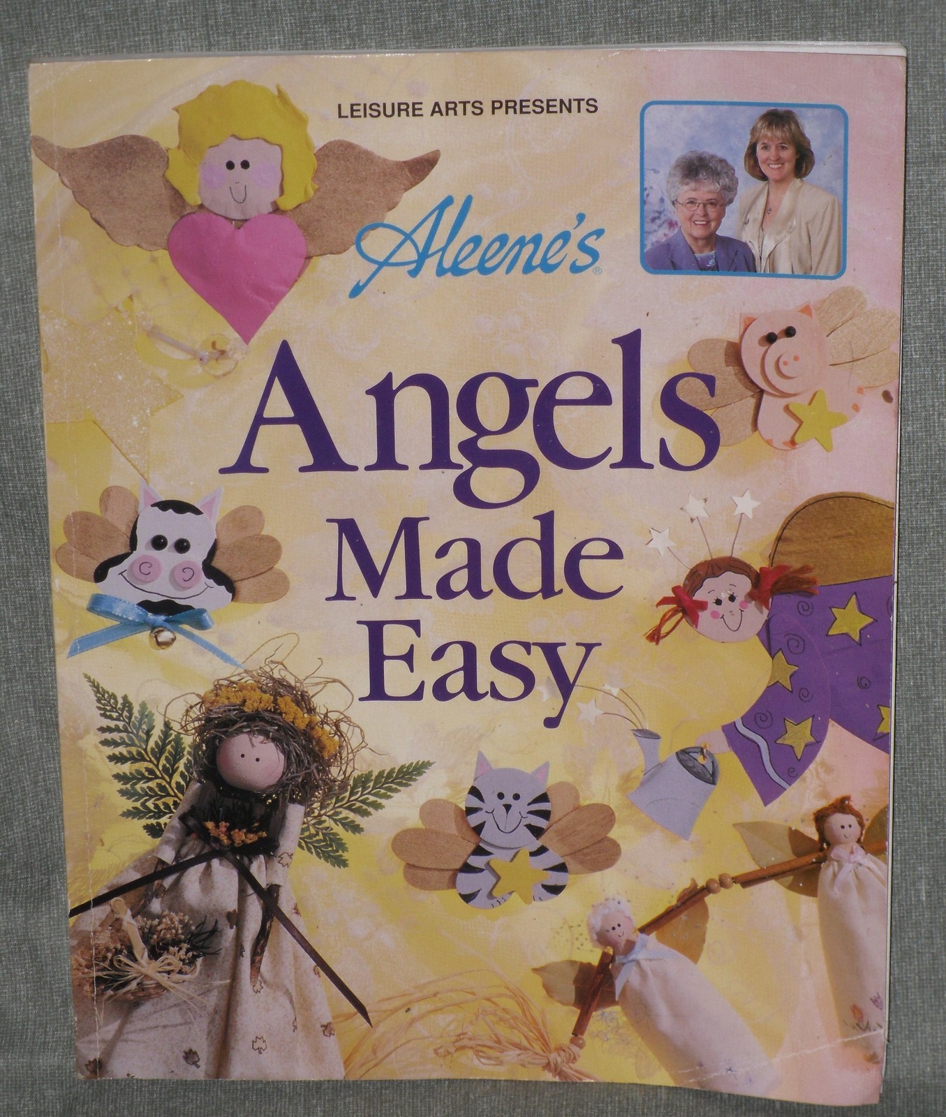 Aleene's Angels Made Easy Vintage Leisure Arts Craft Book - $8.95