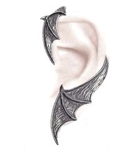 Alchemy Gothic A Night With Goethe Bat Wing Left Earwrap Earring Wrap E3... - $29.95