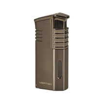 Vertigo Mechanic Triple Torch w/Cigar Punch GUNMETAL - VERT MECHANIC GUN... - $29.35