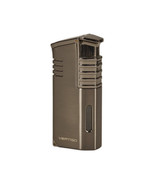 Vertigo Mechanic Triple Torch w/Cigar Punch GUNMETAL - VERT MECHANIC GUN... - $40.05 CAD