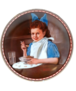 Good Intentions Norman Rockwell Plate- Bradford Exchange 1987 Plate #4263D - £10.38 GBP