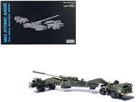 United States M65 Atomic Cannon Annie Artillery Olive Drab Traveling Mode 1/72 - £104.84 GBP