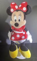 Classic Minnie Mouse Plush 12” Authentic Disney Parks Stuffed Animal - £8.88 GBP