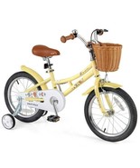 16 Inch Kids Bike Adjustable Bicycle with Reflectors and Bell for Childr... - €140,38 EUR