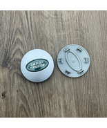 4 Piece 62mm Land Rover Wheel Center Cap Silver Green emblem Hub caps - $24.89 CAD